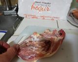 Foto del paso 1 de la receta: Pierna pernil rellena