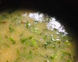 A picture of step 1 of Sprouted horse gram + palak soup weight loss recipe.