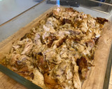 Foto del paso 1 de la receta: Pollo deshilachado (pulled chicken) con patatas