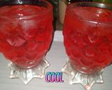 A picture of step 2 of Nora's drink.