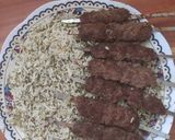 عکس مرحله 3 از دستور شوید پلو با کباب تابه ای