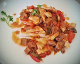 Foto del paso 6 de la receta: Tosta de lomo de cerdo con pisto