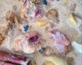 Gambar langkah 3 resipi Ayam masak kurma.