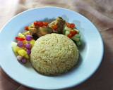 Foto langkah ke 6 dari resep Nasi Hainam Rice Cooker.