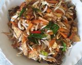 Foto langkah ke 6 dari resep Dadar Telur Cah Toge + Wortel 😋.