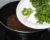 A picture of step 5 of Kalay chanay ki Chaat.