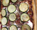 A picture of step 3 of Mascarpone and courgette tart.