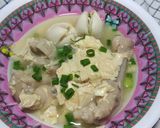 Foto langkah ke 5 dari resep Sup Kembang Tahu Ceker Ayam.