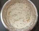 A picture of step 2 of Meduwada / Sambhar wada.