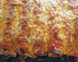 A picture of step 12 of Beef Enchiladas.
