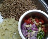 A picture of step 1 of Misal pav.