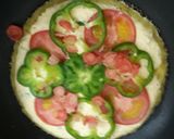 A picture of step 2 of Semolina pizza.