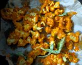 A picture of step 2 of Cauliflower Manchurian in Air Fryer.