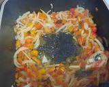 Foto del paso 3 de la receta: Olla que humea con mondongo, verduras y porotos