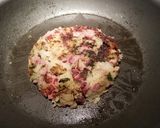A picture of step 4 of Corned Beef Hash w/ Poached Eggs.