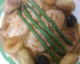Foto del paso 8 de la receta: Filetes de pavo en salsa de sofrito con guarnición