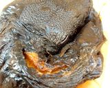 A picture of step 2 of Oha and Uziza Soup.
