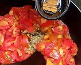 A picture of step 4 of Tomato Chicken.