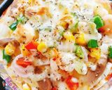 Hình bước làm 4 của món Bánh pizza thập cẩm