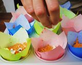 Cukkinis muffin, kéksajttal recept fázis 5 fotója