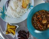 عکس مرحله 4 از دستور خورشت لوبیا سبز