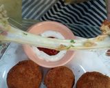A picture of step 8 of Spicy chicken Cheesy balls (extra cheesy).