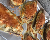 Foto del paso 7 de la receta: Berenjenas rellenas de restos de cocido