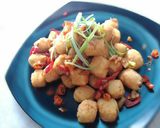 Foto langkah ke 5 dari resep Tahu Cabe Garam.