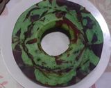 Foto langkah ke 6 dari resep Bolu Kukus lumer Pandan Cokelat.