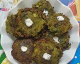 A picture of step 3 of Hara bhara kabab.