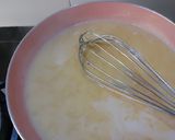 A picture of step 3 of Bread Vanilla Pudding(no eggs).