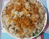 Hình bước làm 5 của món Xôi chim câu