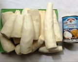 Hình bước làm 1 của món Bánh Khoai Mì hấp