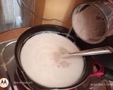 A picture of step 3 of Waterchestnut and makhana kheer.