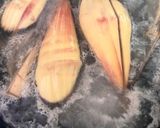 Foto langkah ke 2 dari resep Gecok Jantung Pisang.