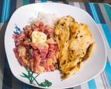 Foto del paso 5 de la receta: Pollo a la Plancha con Ensalada Rusa