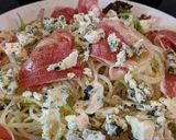 Foto del paso 3 de la receta Ensalada de pera, queso azul y jamón ibérico. Espiralizador
