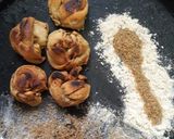 A picture of step 3 of Cinnamon roll.
