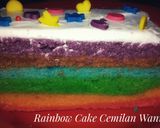 Foto langkah ke 12 dari resep Rainbow Cake.