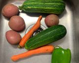 Foto del paso 1 de la receta: Sopa de verduras