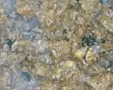 A picture of step 4 of Beef varattiyadhu.
