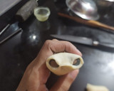 A picture of step 8 of Leopard print Bread.