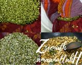 A picture of step 2 of Whole Green Gram or Sabut Moong Sprouts @ Homemade.