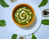 पालक कॉर्न सूप (Palak corn soup recipe in Hindi) रेसिपी चरण 10 फोटो