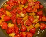 Foto del passaggio 3 della ricetta Spaghetti ai due pomodorini