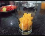 A picture of step 1 of Orange Mojito, Watermelon Mojito and Strawberry Mojito.