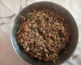 A picture of step 5 of Daal Methi.