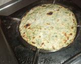 A picture of step 10 of Flat beans and potatoes with chapati.