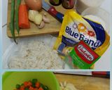Foto langkah ke 1 dari resep Nasi Goreng Saos Tiram #menusarapan #day2/5.