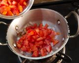 A picture of step 2 of Tomato Soup.